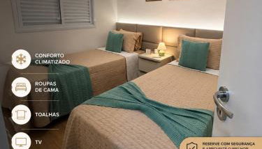 Apartamento moderno Climatizado, Confortável, com área Gourmet completa - Foto 3