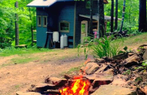Rustic Off-Grid Cabin Getaway near Wayne National Forest, Ohio - Foto 15