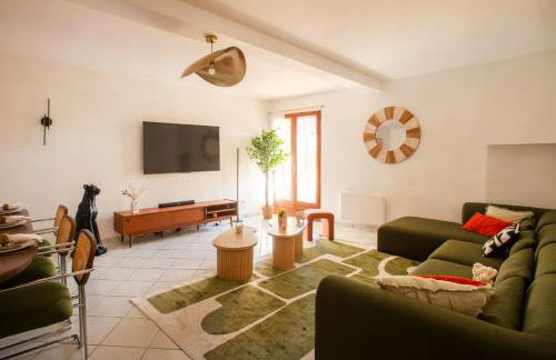 Townhouse 145 m2 Garden - Private Parking - 7 people - Foto 18