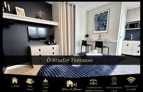 Ô StudiO Terrasse - Centre ville de Lorient - Gare - Foto 1