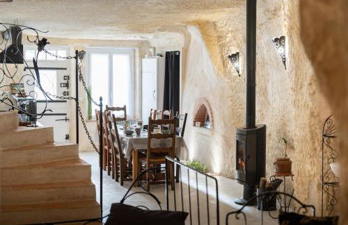 Maison troglodyte de luxe 10 pers proche Amboise - Foto 17