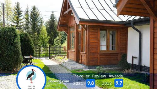 Chatka Czarny Bocian w Podgórzynie - Foto 2, Garden, Garden view