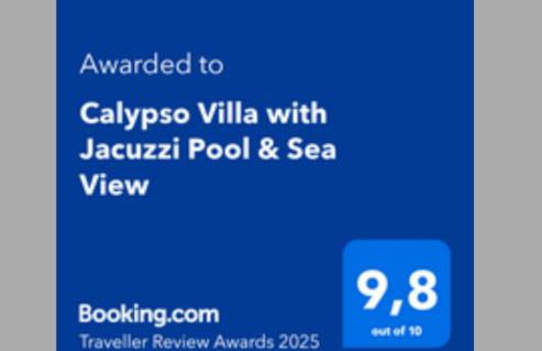 Calypso Villa with Jacuzzi Pool & Sea View - Foto 2