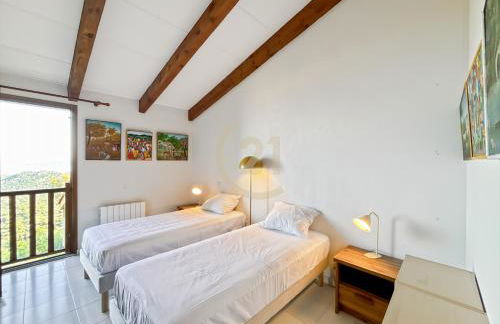 Hauteurs de Monticello Villa vue mer & piscine chauffée - Foto 16