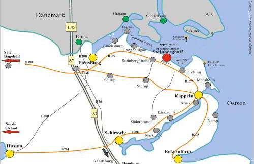 Strandappartement Steinberghaff "zur Birk" mit Meerblick - Foto 10