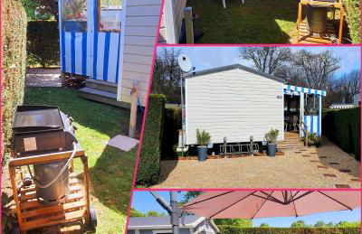 Mobilhome 2ch récent et climatisé-terrasse fermée-jardin sans vis à vis-camping 4 étoiles Les Charmettes - Foto 15