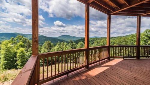 Majestic mountaintop cabin, hot tub, fireplaces - Foto 4