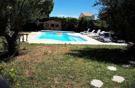 Gîte 3 étoiles 300m plage piscine privée grand jardin - Foto 4