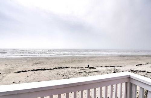 Unobstructed Beachfront! Galveston Oasis with Decks - Foto 23
