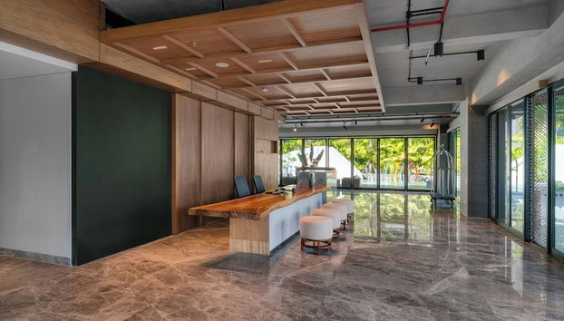 Azure 1BR Pool Side Apartment Nusa Dua - Foto 3, Vestíbulo