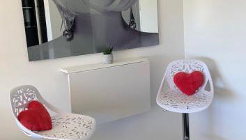 BAGATELLE NATURISTE HELIOPOLIS clim ascenseur vue mer parking privé - Foto 5