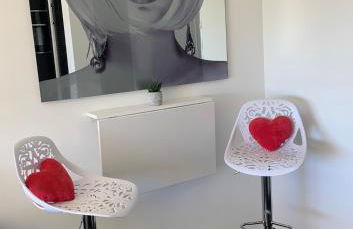 BAGATELLE NATURISTE HELIOPOLIS clim ascenseur vue mer parking privé - Foto 5