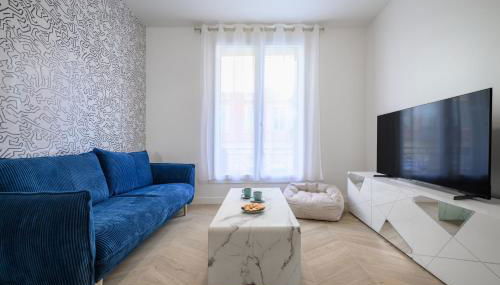 Le Walesa, magnifique 3P, spacieux et rénové, Port de Nice - Foto 4