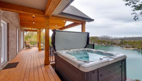 Tranquility Lake Getaway with Hot Tub on 27 Acres! - Foto 2