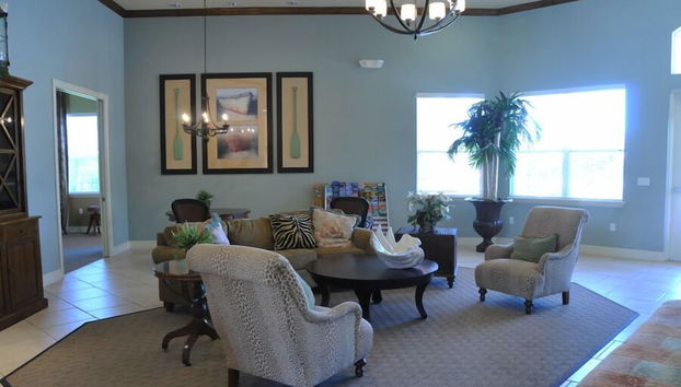 Sala de estar do lobby