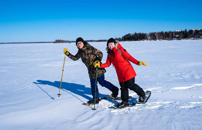 Passeggiata con racchette da neve sul Grande Lago degli Schiavi - Foto 9