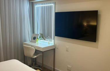 Apartamento completo na melhor praia da grande João Pessoa 40 metros da praia - Foto 17