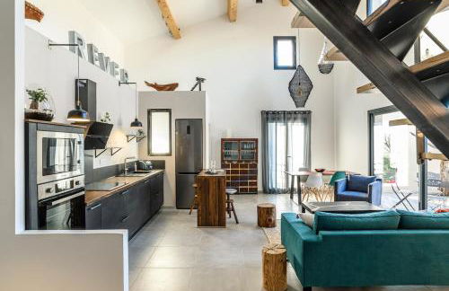 Loft en Provence - Terrasse-Climatisation-Proche Golf et Luberon - Foto 10