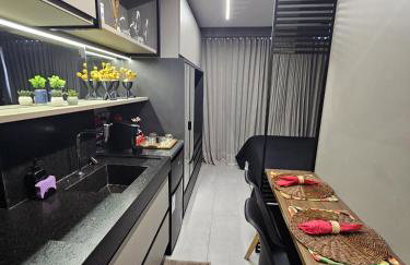 Flat com jacuzzi, lindo, confortável, 55m da Praia do Bessa, Caribessa - Foto 6