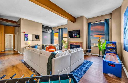 Fun 2Bed Apt Skeeball Foosball FREE Parking - Foto 6