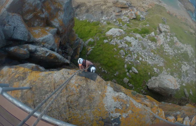 Rápel en la Reserva Natural de Robberg - Foto 8