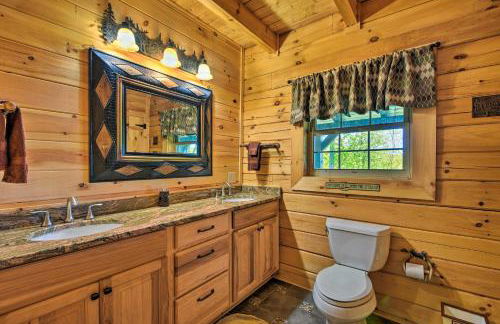 Trenton Cabin with Hot Tub - 14 Mi to Lookout Mtn! - Foto 15