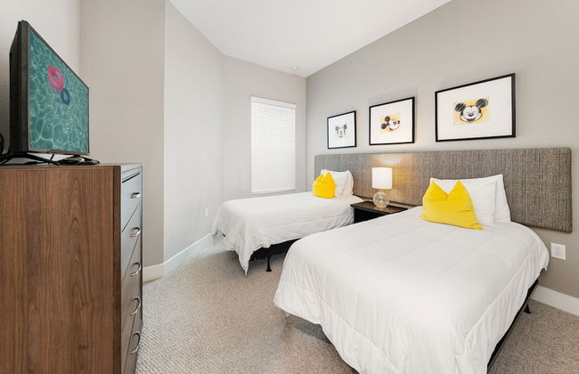 4 BR 4 BA Villa 5min Disneyworld 1804ft Gym - Foto 53