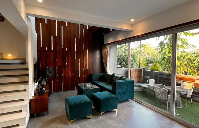 Rivendell 3BHK Pvt Pool by Stellar Stays - Foto 10