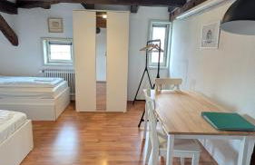 Twin room in a historic half-timbered house - Foto 29