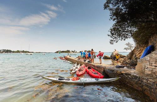 Kercolette, maison avec piscine non chauffée proche des plages - Foto 76