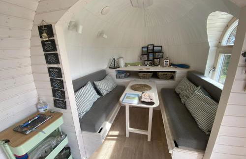 The Pilchard - Lydcott Glamping Cornwall, sea view - Foto 9