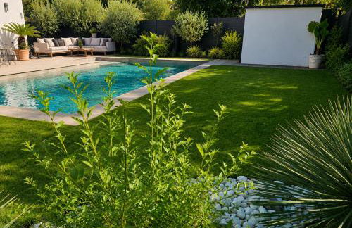 Suite neuve piscine privée Les Charmettes - Foto 22