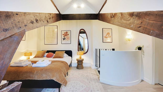 Charming Duplex in Marais for 2 People - Foto 2, Habitación