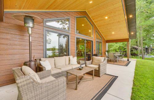 Boat Dock, BBQ and Fireside Fun Clam Lake Cabin - Foto 17