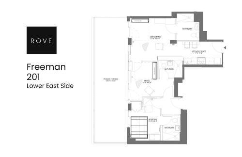 Freeman 201 by Rove Travel - 2BR Condo with Shared Amenities - Foto 41