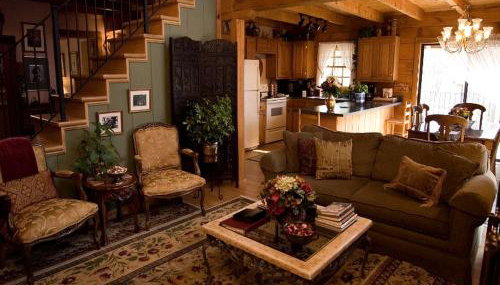 Family Cabin Vacation Getaway with Waterfall Views in Northwest Arkansas - Foto 5