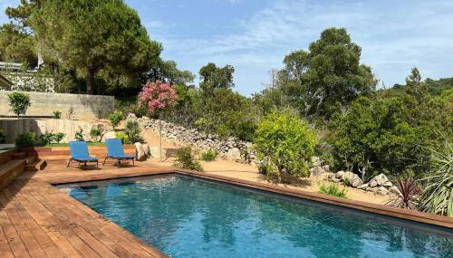 Villa Monte e Mare, piscine chauffée, climatisée à 5 mn de la plage de santa giulia - Foto 5