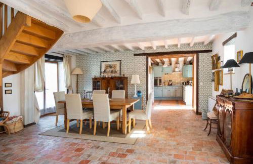 Magnifique longère du Perche avec vue panoramique et piscine pour 9 personnes - Foto 11