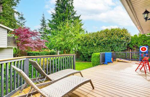 Deck, Yard and Game Room Fun-Filled Redmond Home - Foto 31