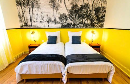 Bel AMI 02 - Turquoise & OR - Moderne Chic - Centre Ville - Accès Jardin - Clim - Wifi - Parking - Localisation idéale - Foto 4