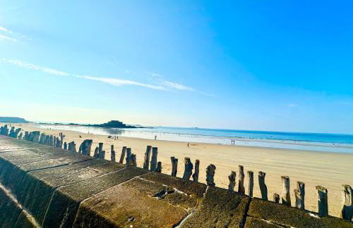 Appartement saint malo neuf, 2 chambres, terrasse, garage - Foto 9