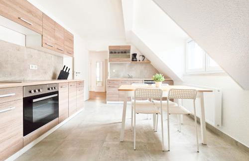 Tolstov Apartments - Monteurwohnung mit 3 Zimmern - Dachgeschoss - Parkplatz - Photo 11