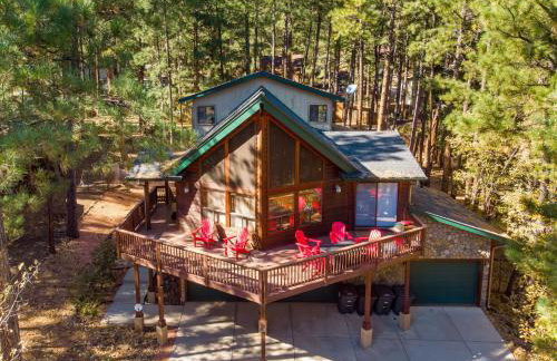 Chalet in the Pines Spa Game Room Wraparound Deck - Foto 1