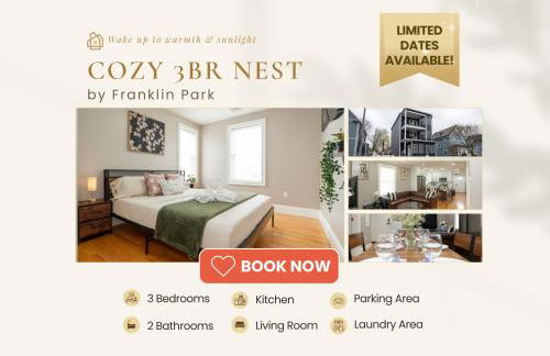 558-1 3BR Boston - Modern Nest near Franklin Park - Foto 42