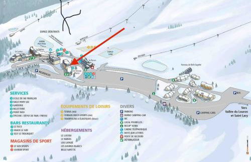 Appartement T4 8 couchages spacieux et cosy au pied des pistes - Foto 4