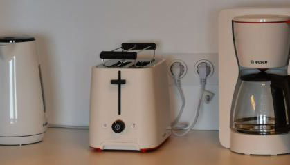 T1 vue mer roscoff et île de Batz, 2 min à pied de la plage, - Foto 5, toaster