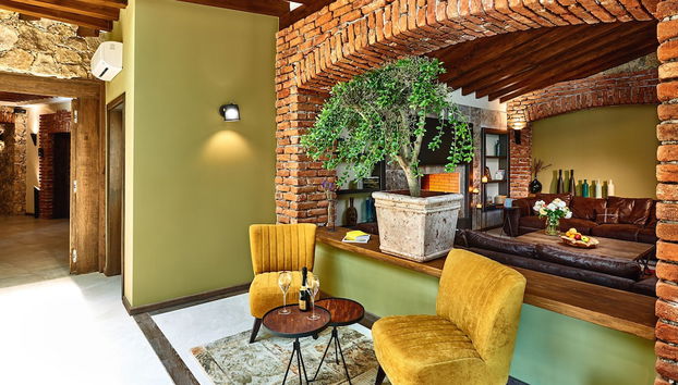 Sala de estar do lobby