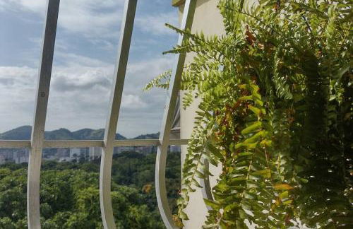 Quarto com ar condicionado em apt compartilhado e estacionamento grátis - Foto 24