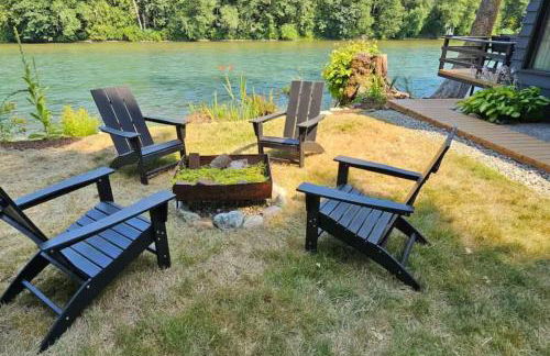 North Cascades Riverhouse retreat - hot tub, sauna - Foto 24