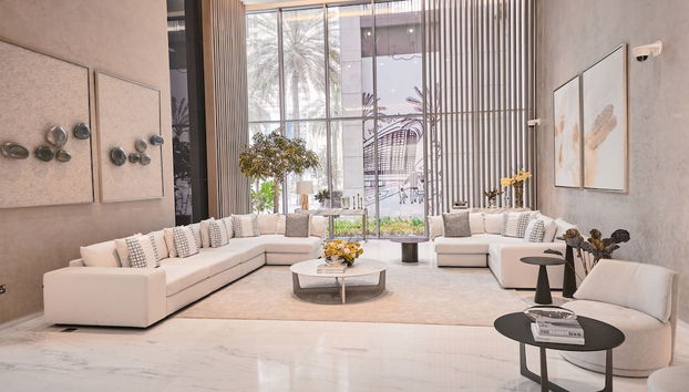 Zona de estar del vestíbulo